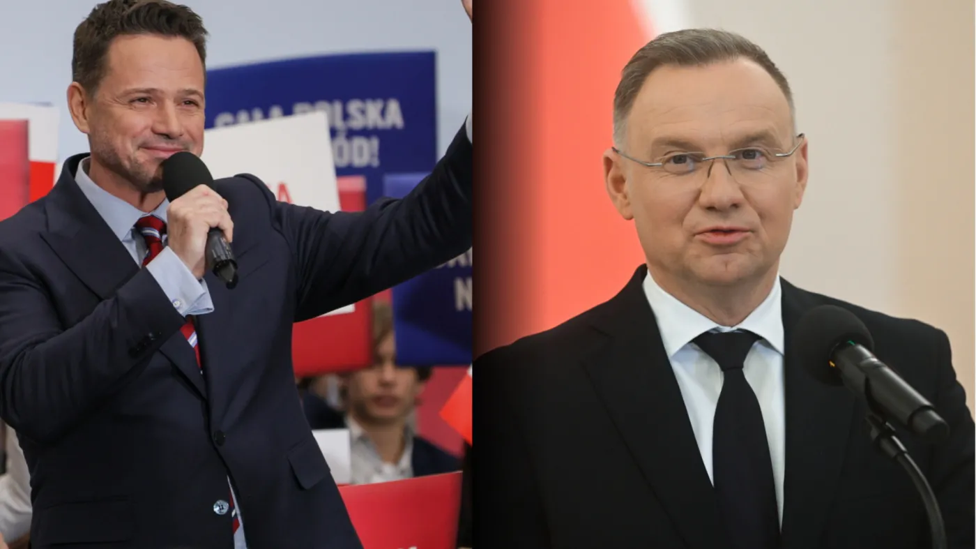 Nowy sondaż zaufania. Zmiana na pozycji lidera. Trzaskowski wyprzedza Dudę