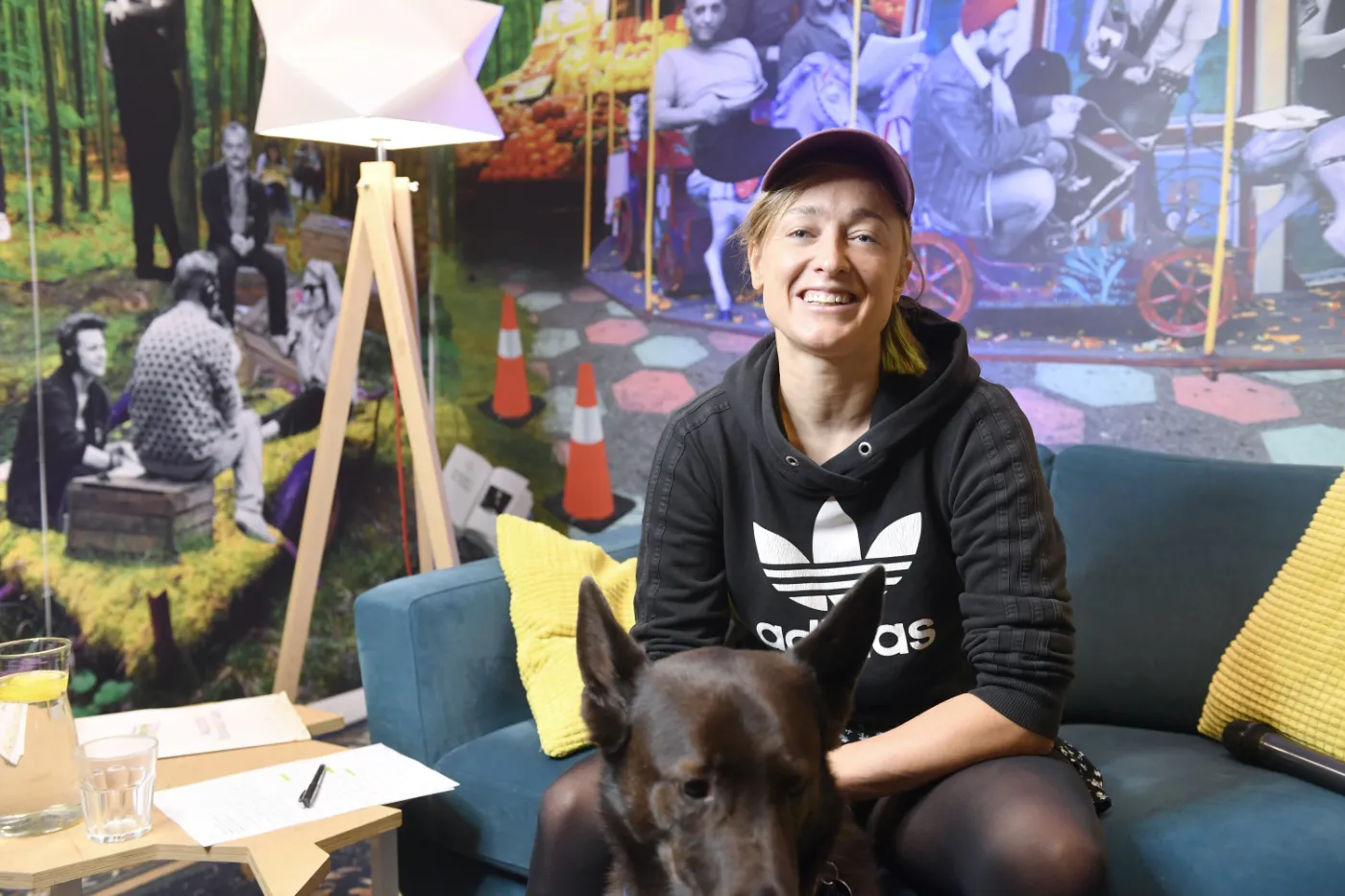 Matylda Damięcka z grafikami na Dzień Ojca. Wzruszenie nie ma granic [FOTO]