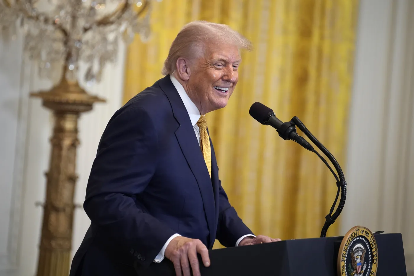 Trump ogłasza "potężną umowę". Japonia zainwestuje 550 miliardów w USA