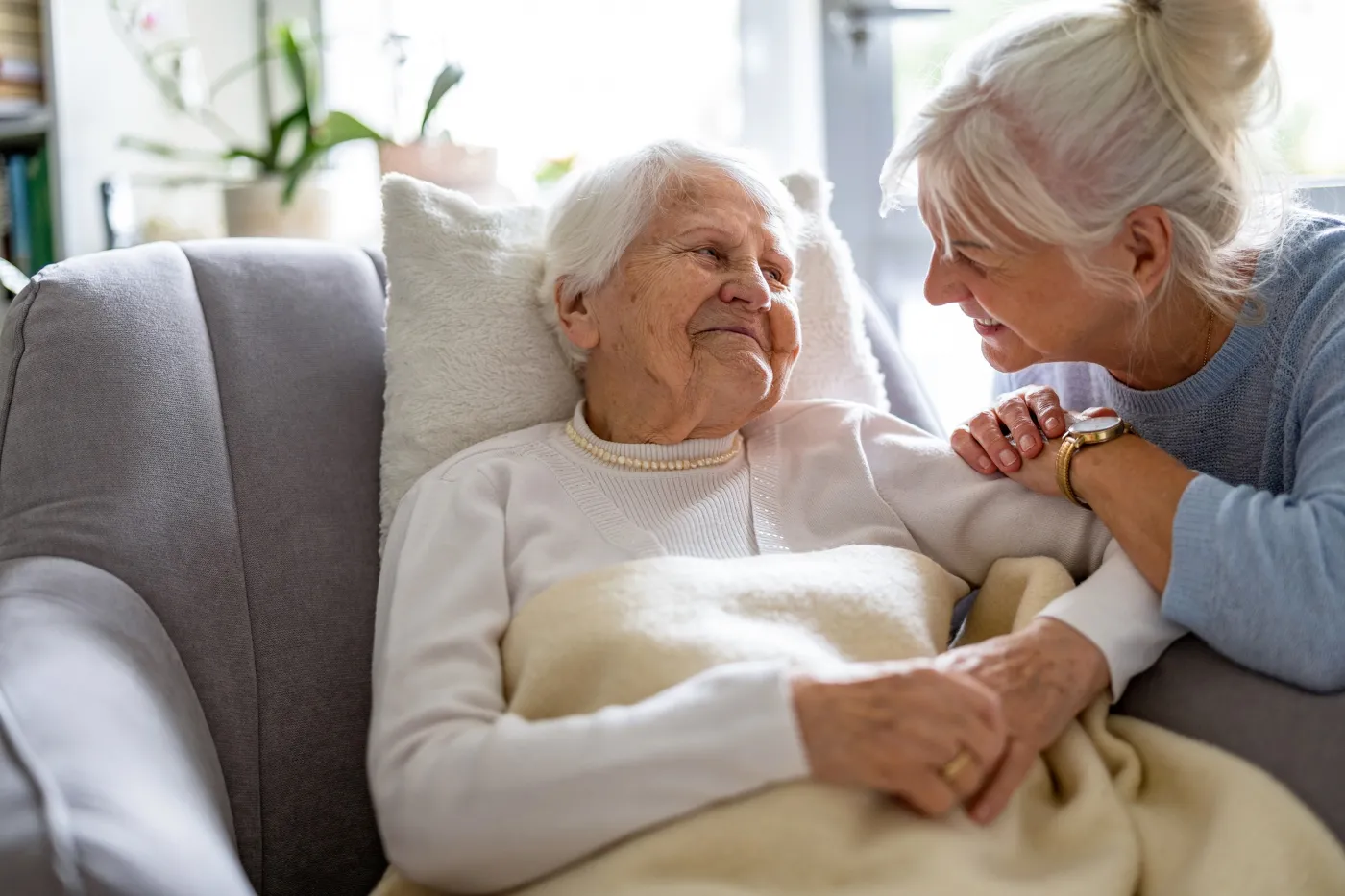 seniorka opieka