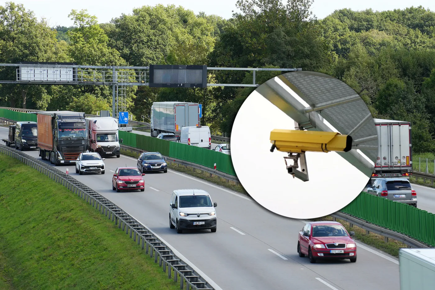 Żółte kamery kontrolują kierowców. Nowe odcinki z pomiarem aż w 43 miejscach