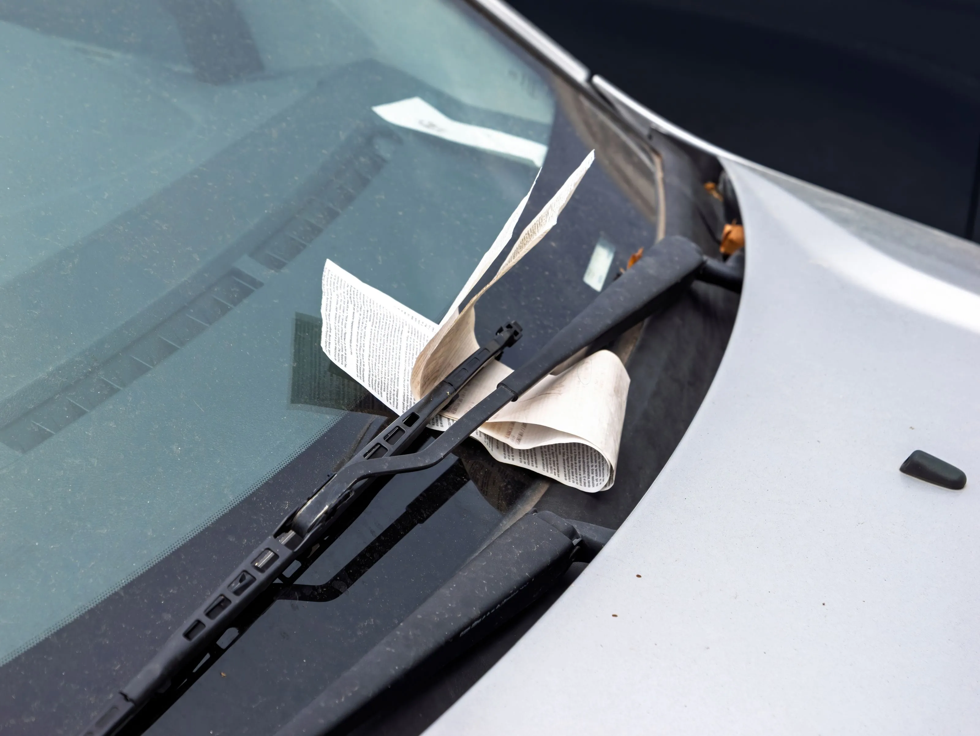 Oszustwo „na mandat” KAS. Fałszywe ulotki za wycieraczkami aut. MF ostrzega