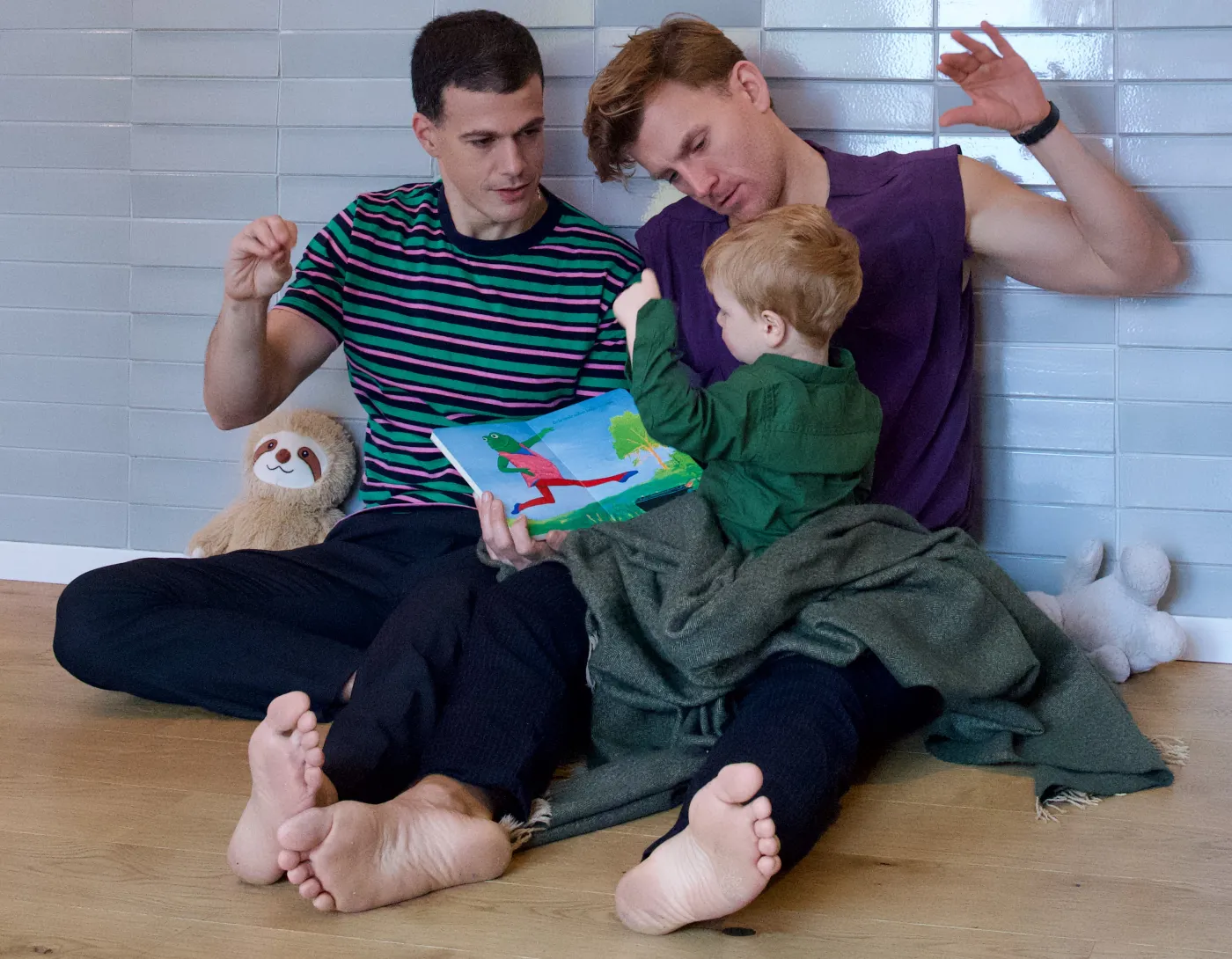 Para gejów adoptowała dziecko