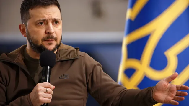 Prezydent Ukrainy mocno po aferze z orderem: nikt nam nie będzie mówił...