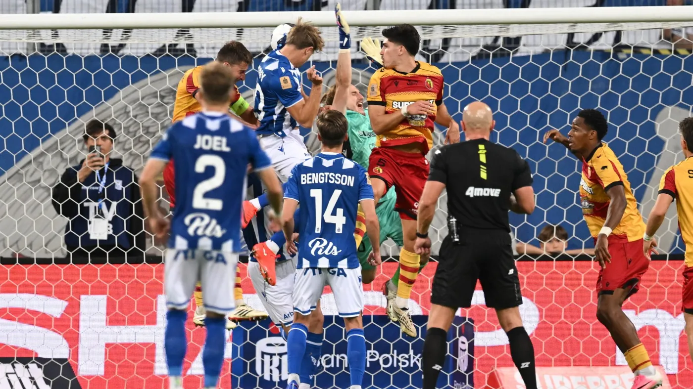 VAR pomógł Lechowi pokonać Jagiellonię. "Kolejorz" liderem Ekstraklasy