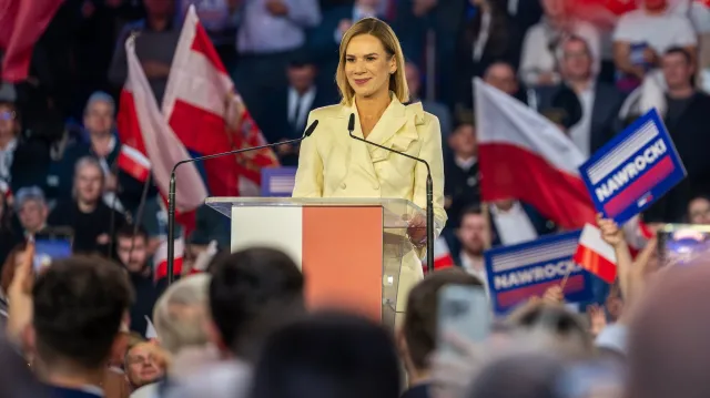 Marta Nawrocka zwróciła się do Ewy Pajor. "Dla nas jesteś numerem jeden!"