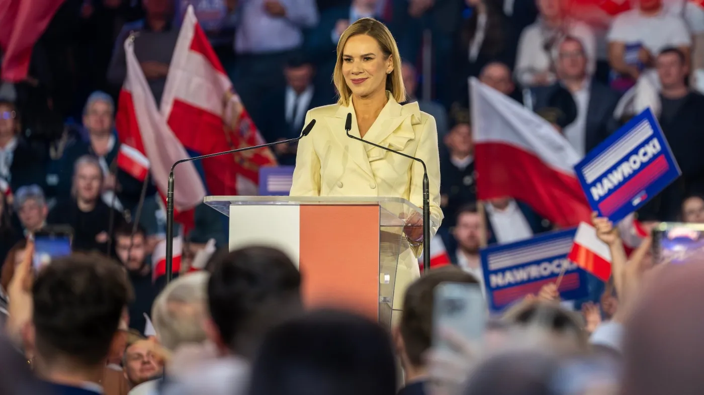 Marta Nawrocka zwróciła się do Ewy Pajor. "Dla nas jesteś numerem jeden!"
