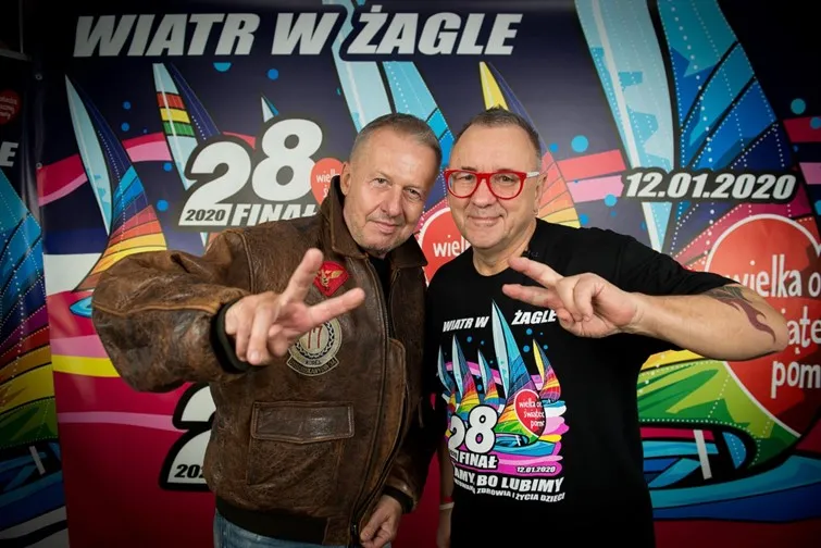 Kurtka Franza Maurera z "Psów" na WOŚP