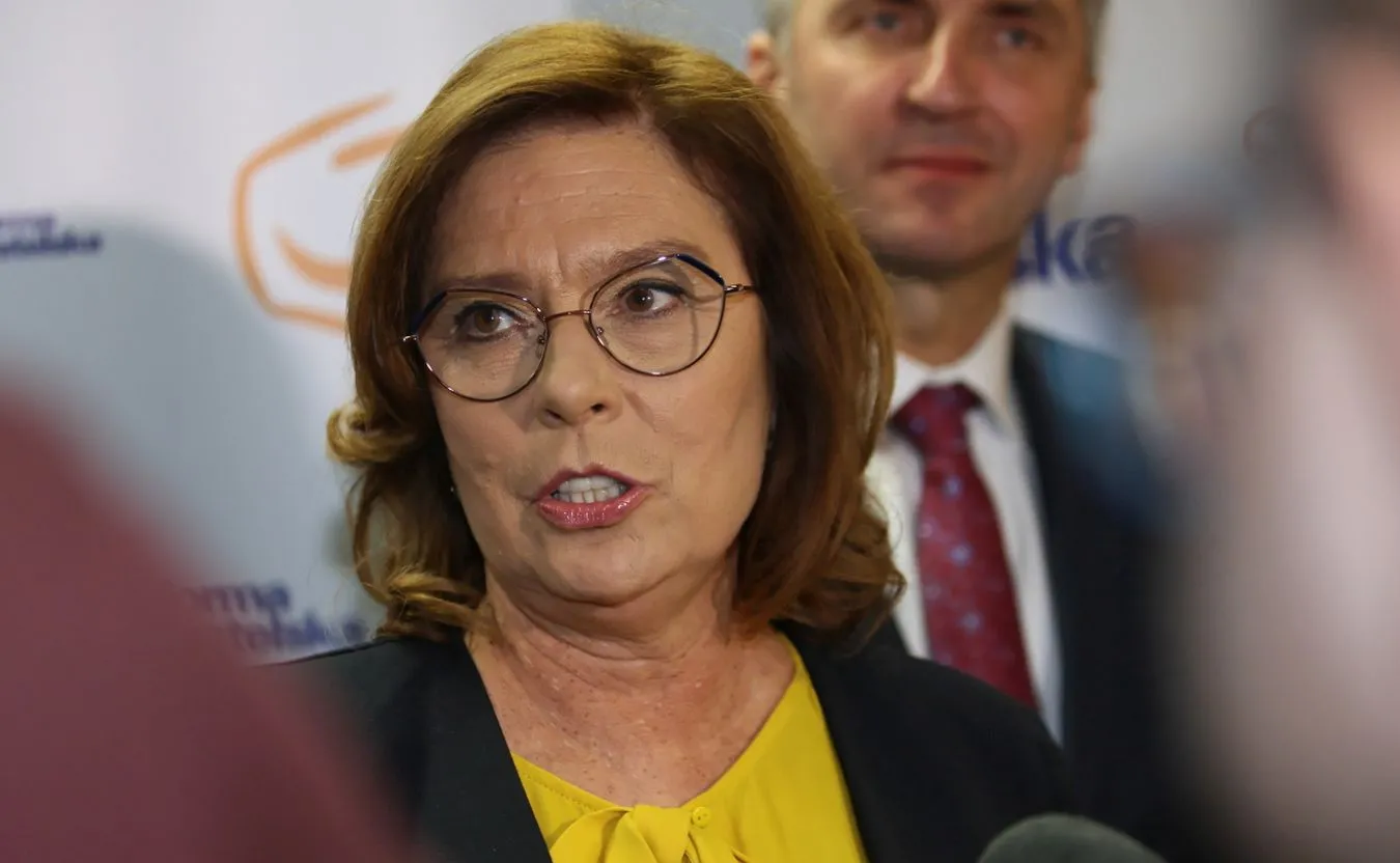Wicemarszałek Sejmu kandydatka w w prawyborach prezydenckich w PO Małgorzata Kidawa-Błońska