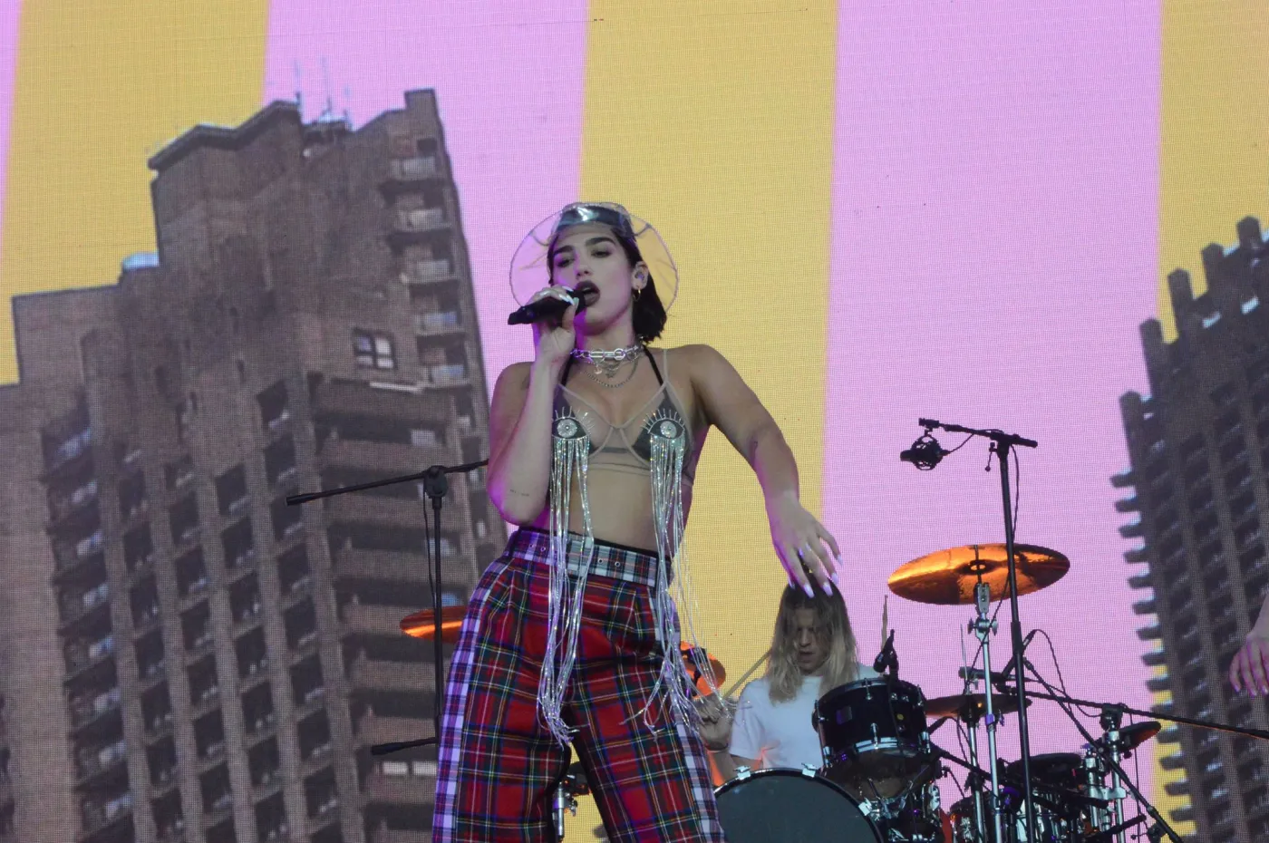 Dua Lipa podczas Orange Warsaw Festival. 1 czerwca 2018 