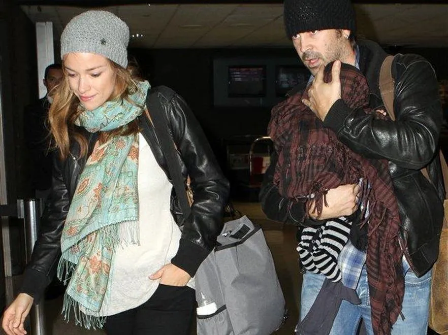 Colin zapłakał na widok syna