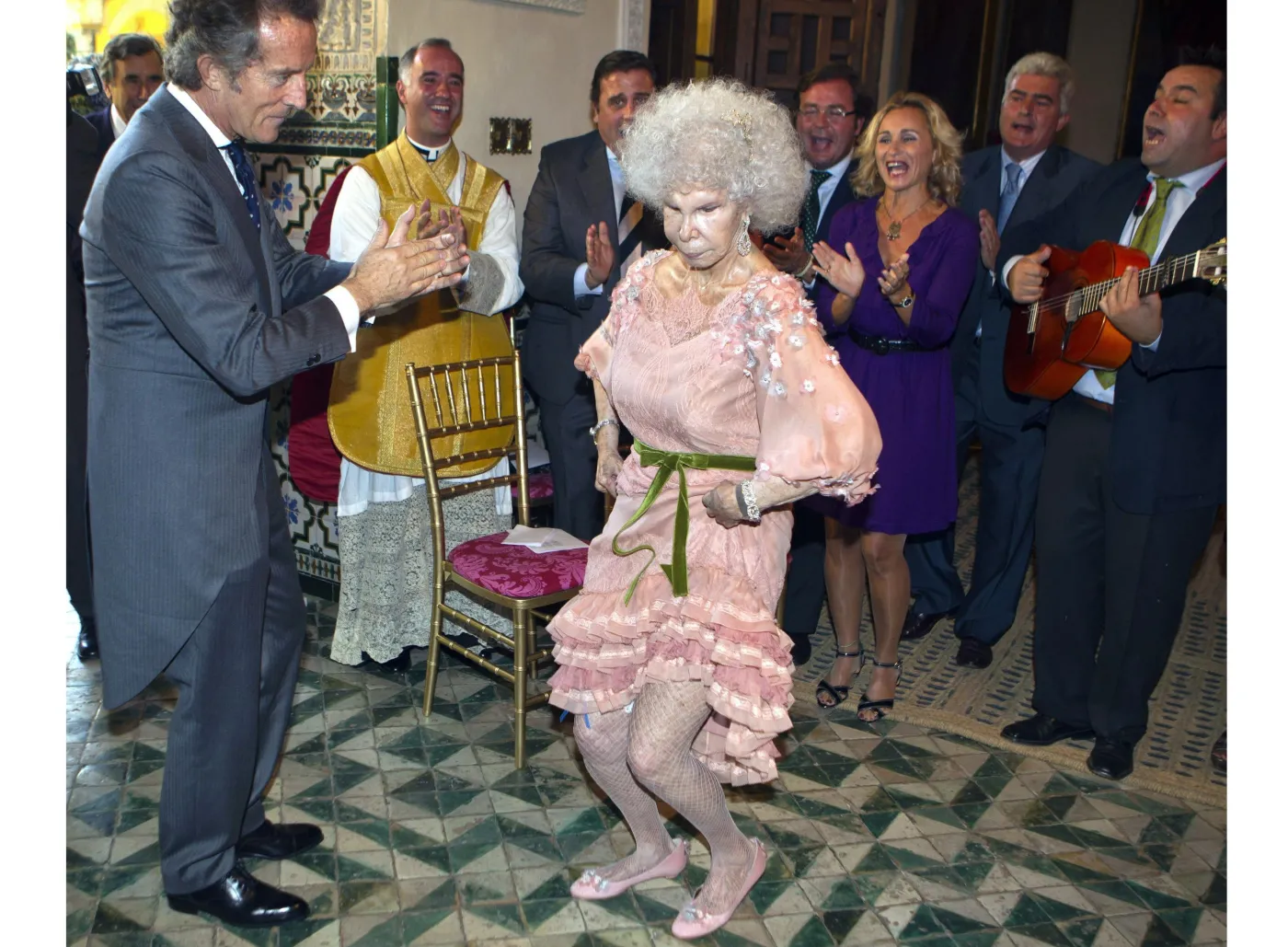 Ogniste flamenco w wykonaniu panny młodej