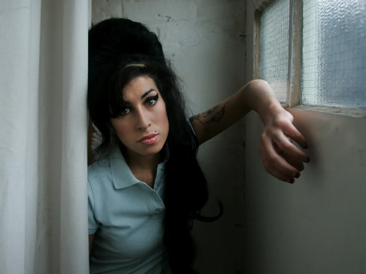Amy Winehouse w studiu nagraniowym – Londyn 2007