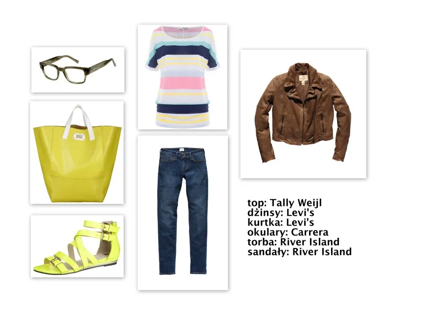 Modne zestawy w stylu "active chic" na lato 2012