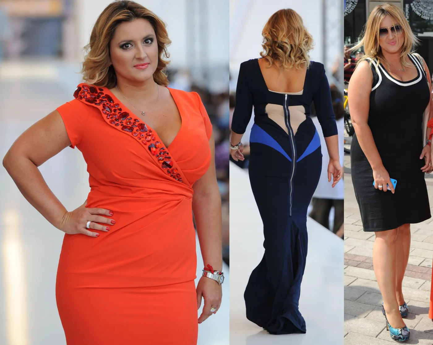 Jedna ona i trzy kreacje. Karolina Szostak, 100 procent kobiety w kobiecie