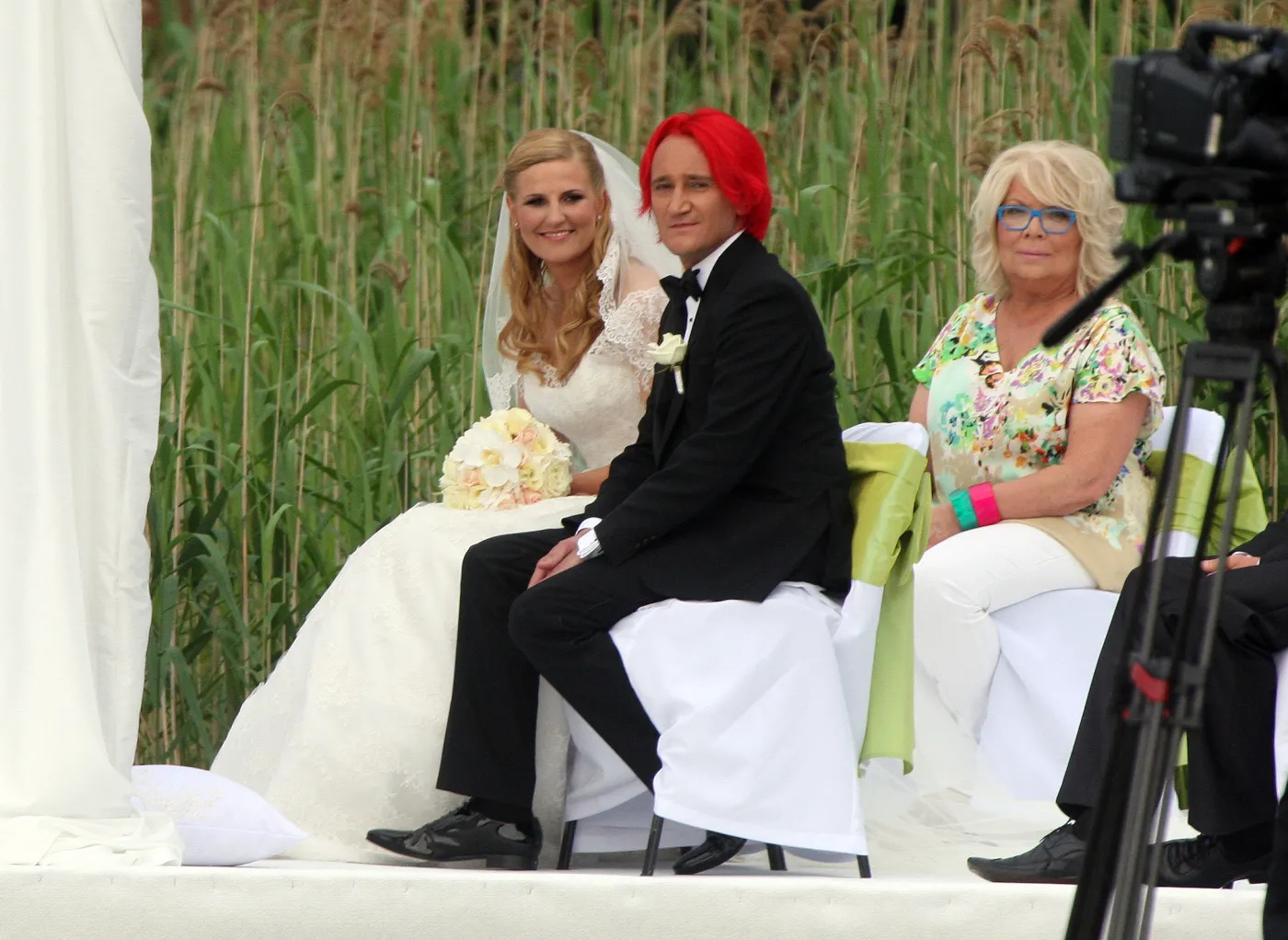 Ślub podany na tacy. Wiśniewski pokazał, jak się żeni