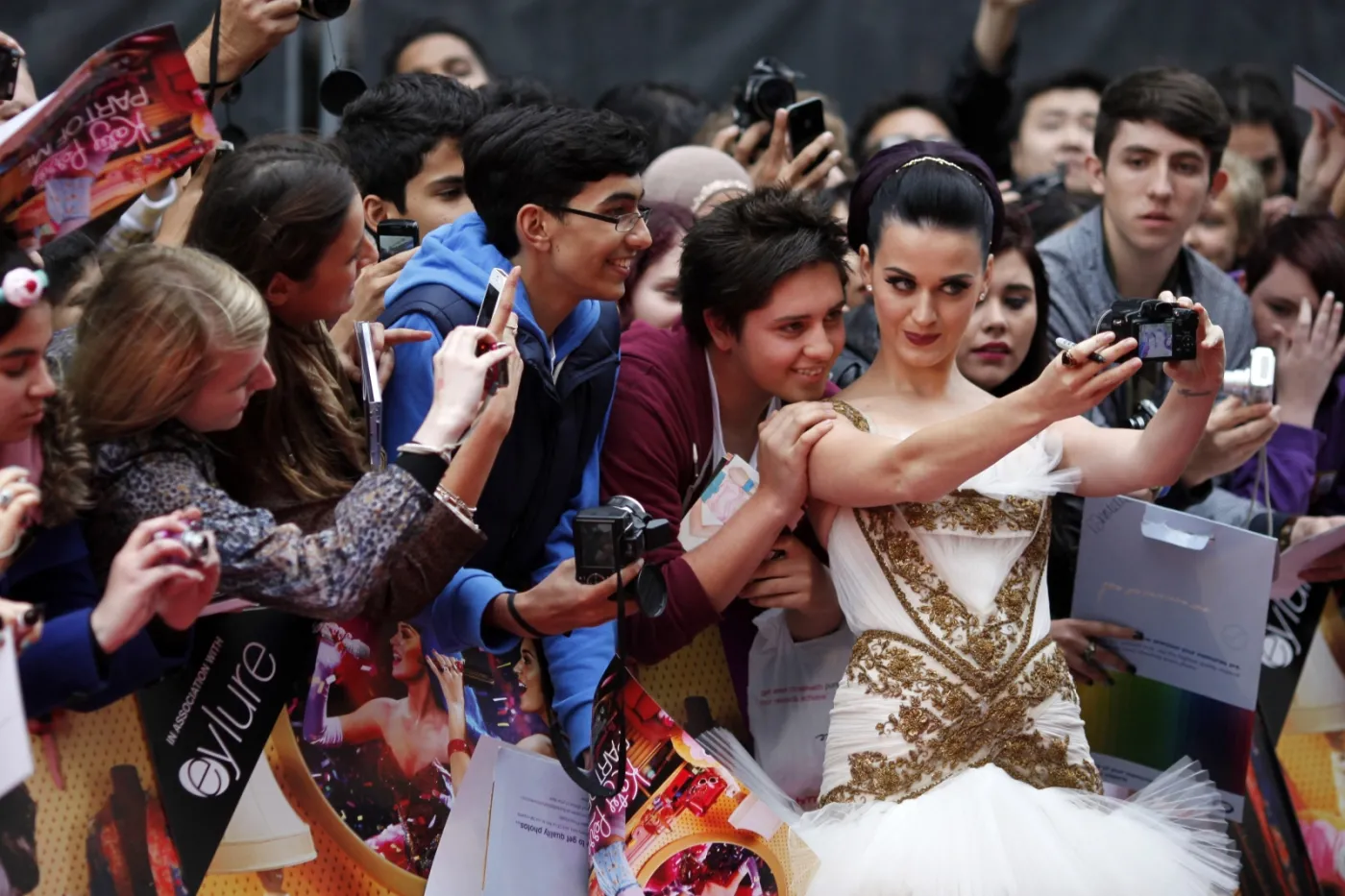 Katy Perry na premierze "Katy Perry: Part of Me" w Londynie