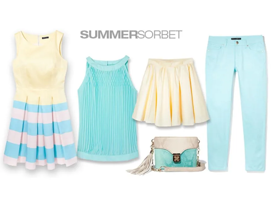 Na orzeźwienie - moda w kolorze lodów! Letni sorbet od Mohito