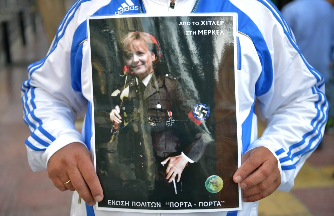 Protest w Grecji przeciwko wizycie angeli Merkel 