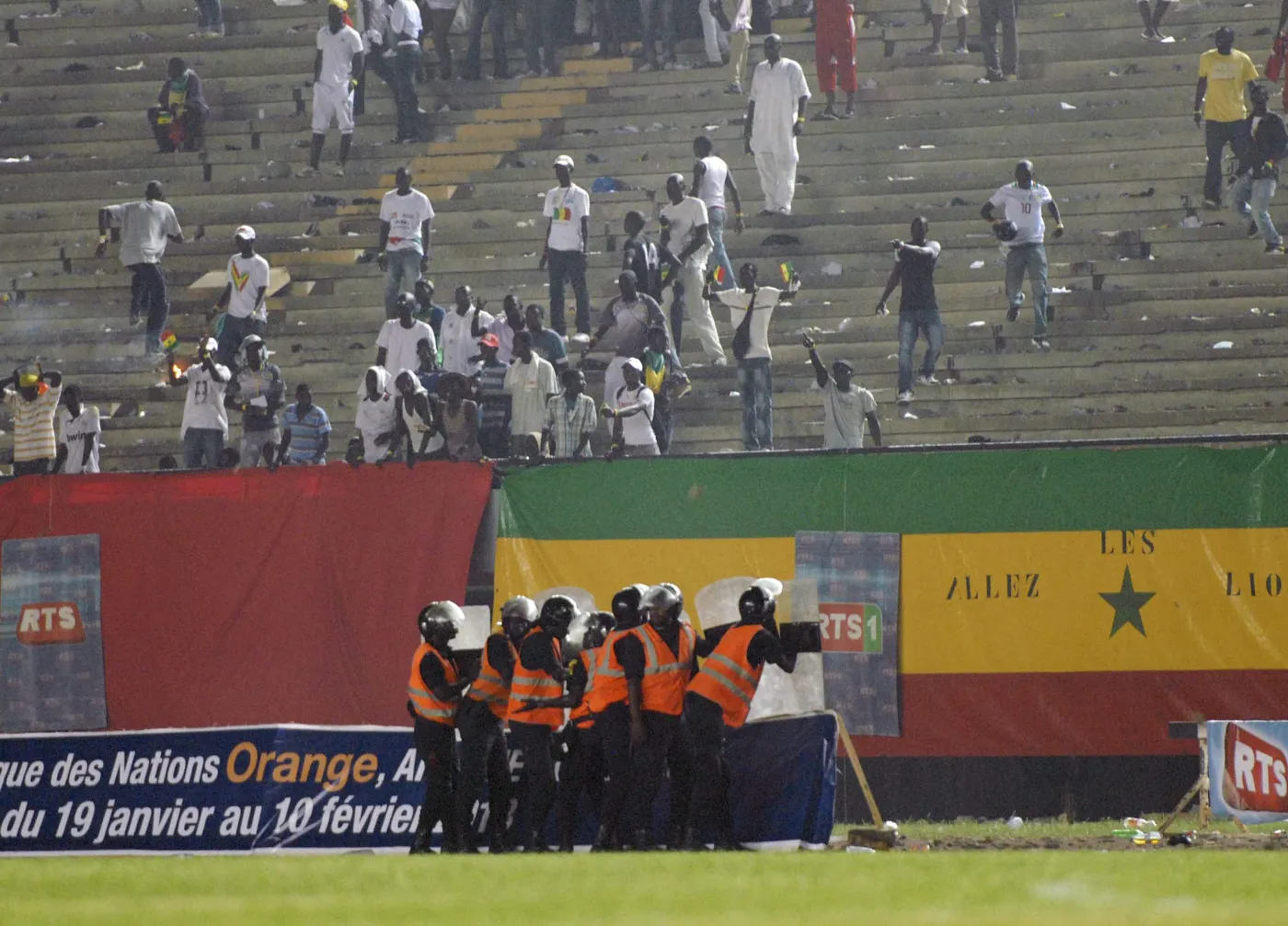 Zadyma na Pucharze Narodów Afryki. Przerwano mecz Senegal - WKS