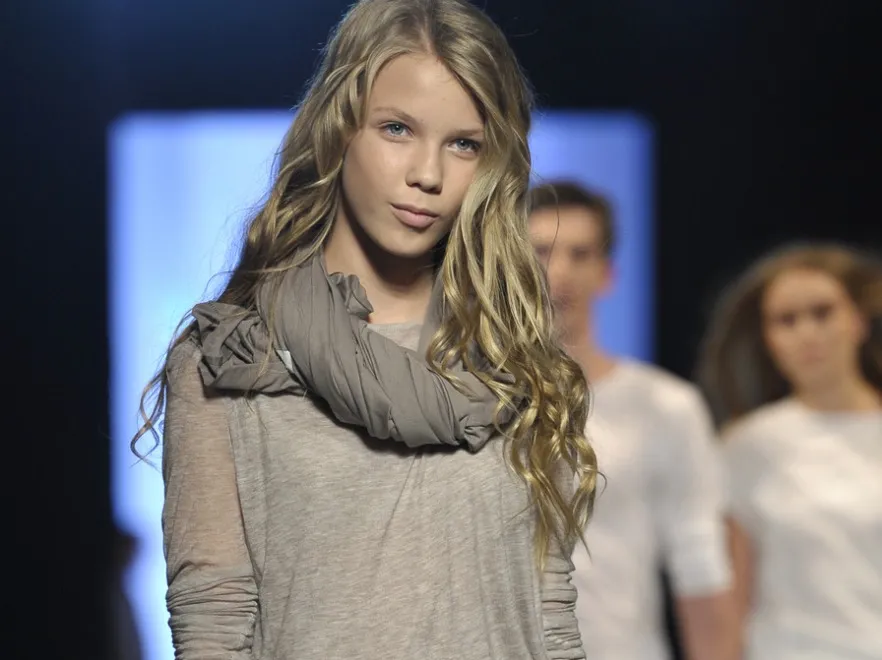 Sensacja łódzkiego tygodnia mody: śliczna córka Kingi Rusin na wybiegu!