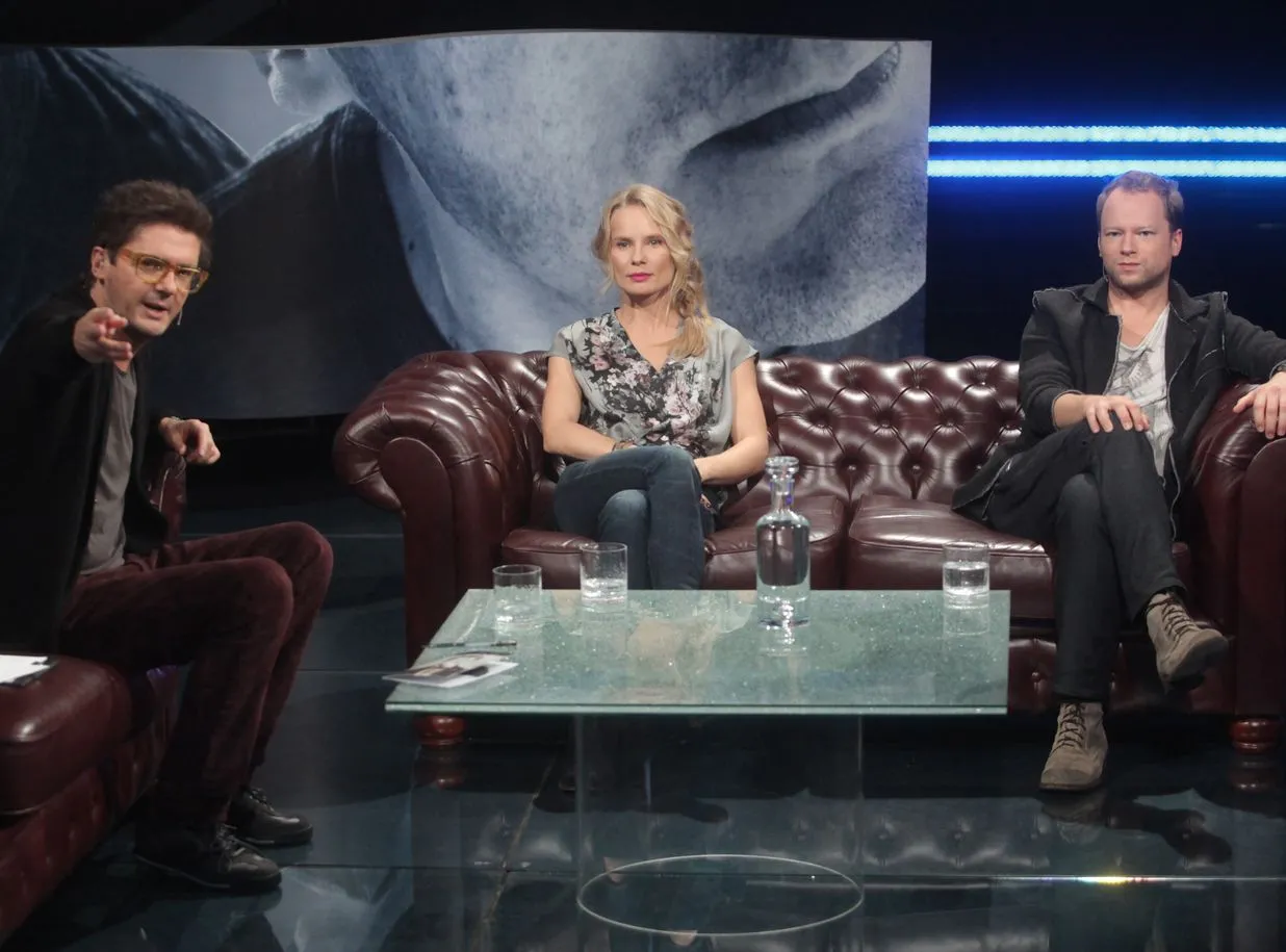 Magdalena Cielecka i Maciej Stuhr w programie Kuba Wojewódzki