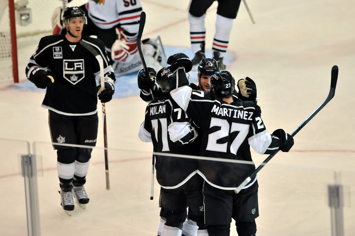 Los Angeles Kings pokonali Anaheim Ducks