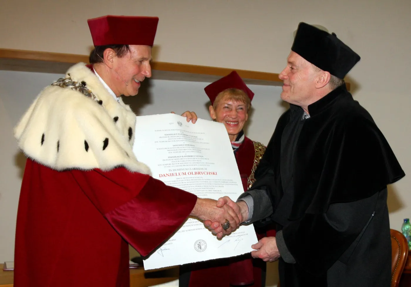 Daniel Olbrychski odebrał doktorat honoris causa