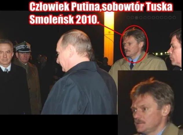 Sobowtór Donalda Tuska w Smoleńsku? Tajemnicze zdjęcie w sieci