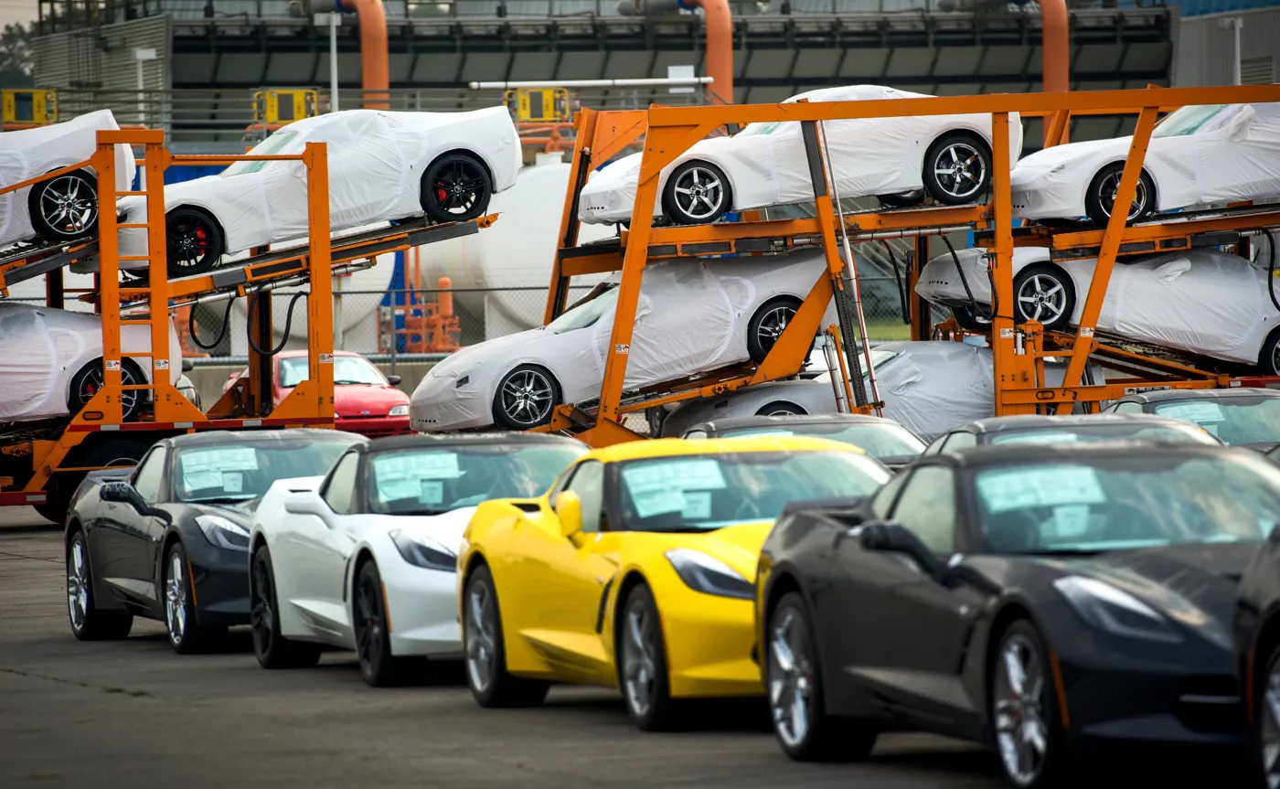 Oto widok lepszy niż milion dolarów! 1000 corvette stingray w drodze. ZDJĘCIA