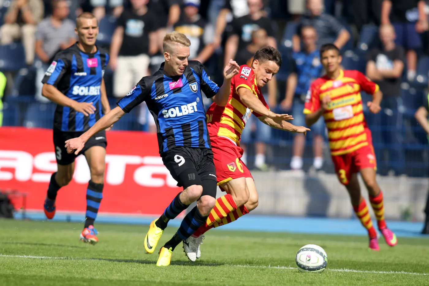 Jagiellonia wygrała na wyjeździe z Zawiszą