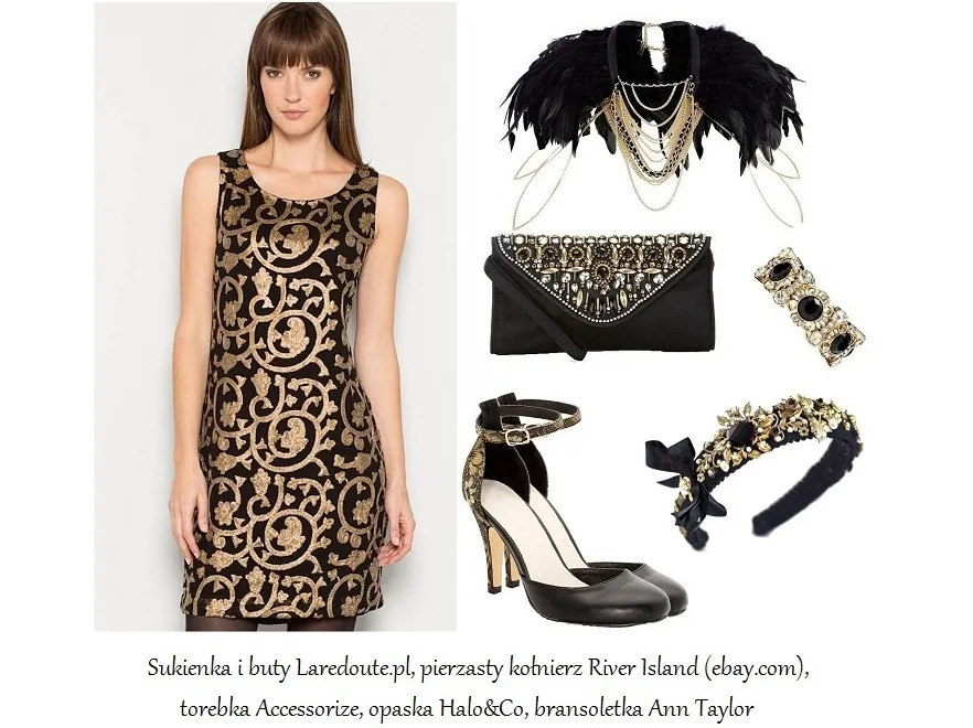 Niebanale STYLIZACJE na Andrzejki z sukienką w roli głównej