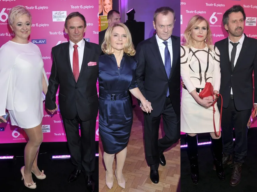 Mieczyław Wachowski; Monika Olejnik; Tomasz Ziółkowski; Donald Tusk; Małgorzata Tusk