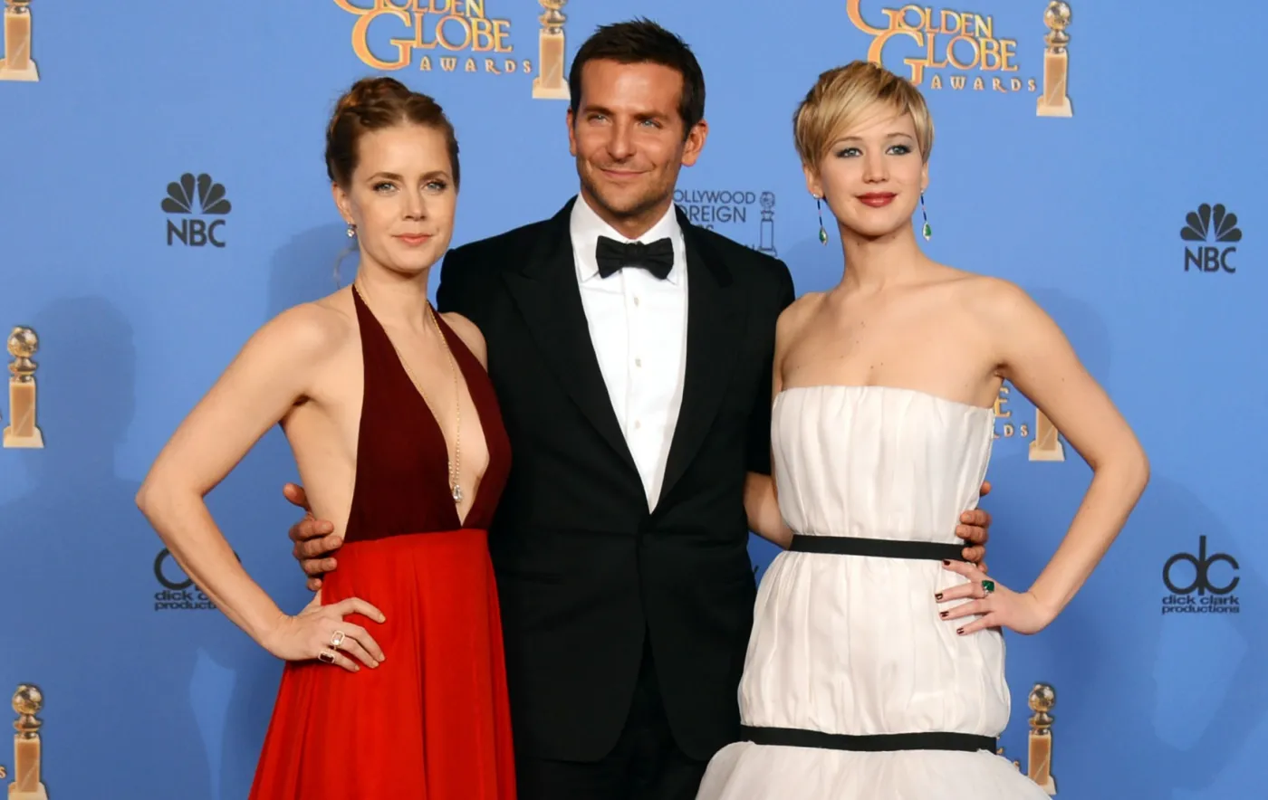 Amy Adams, Bradley Cooper i Jennifer Lawrence
