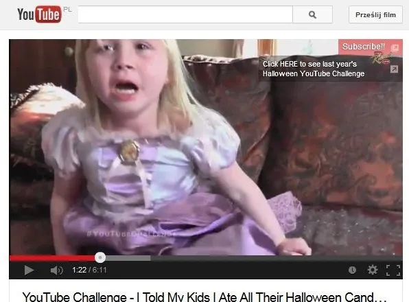 Rodzice: Zjedliśmy wszystkie twoje słodycze. Co na to dzieci?