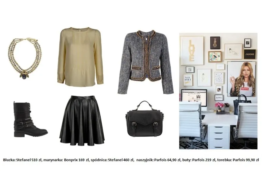 Modne stylizacje do pracy na jesień 2013