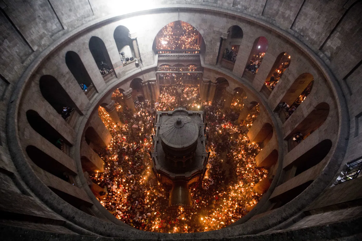 Bazylika Grobu Pańskiego Wielkanoc Jerozolima