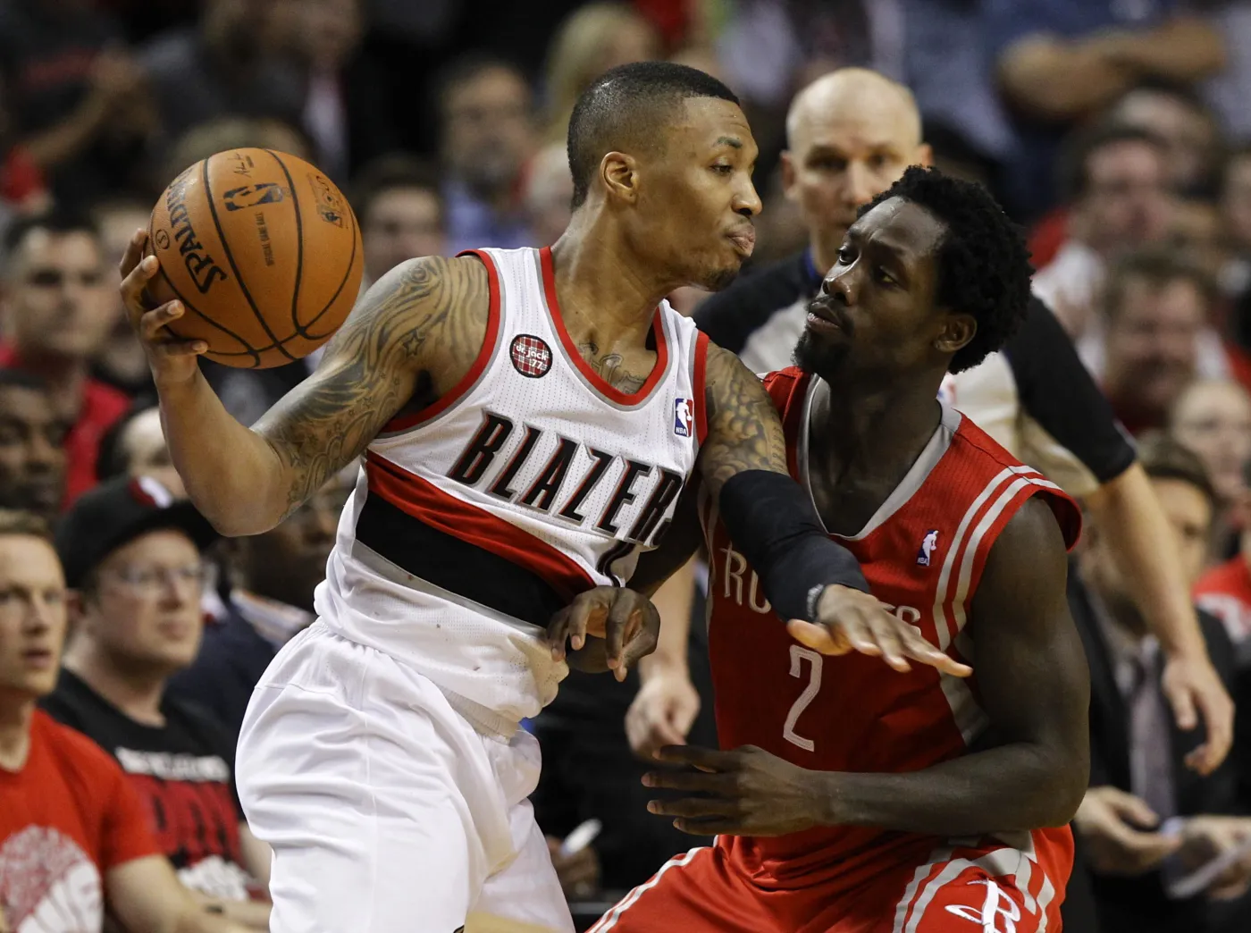 Damian Lillard i Patrick Beverley 