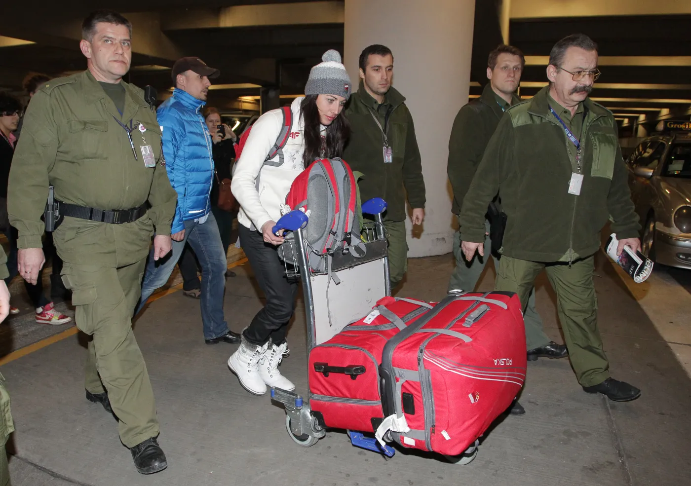 Justyna Kowalczyk wróciła z Soczi w środku nocy