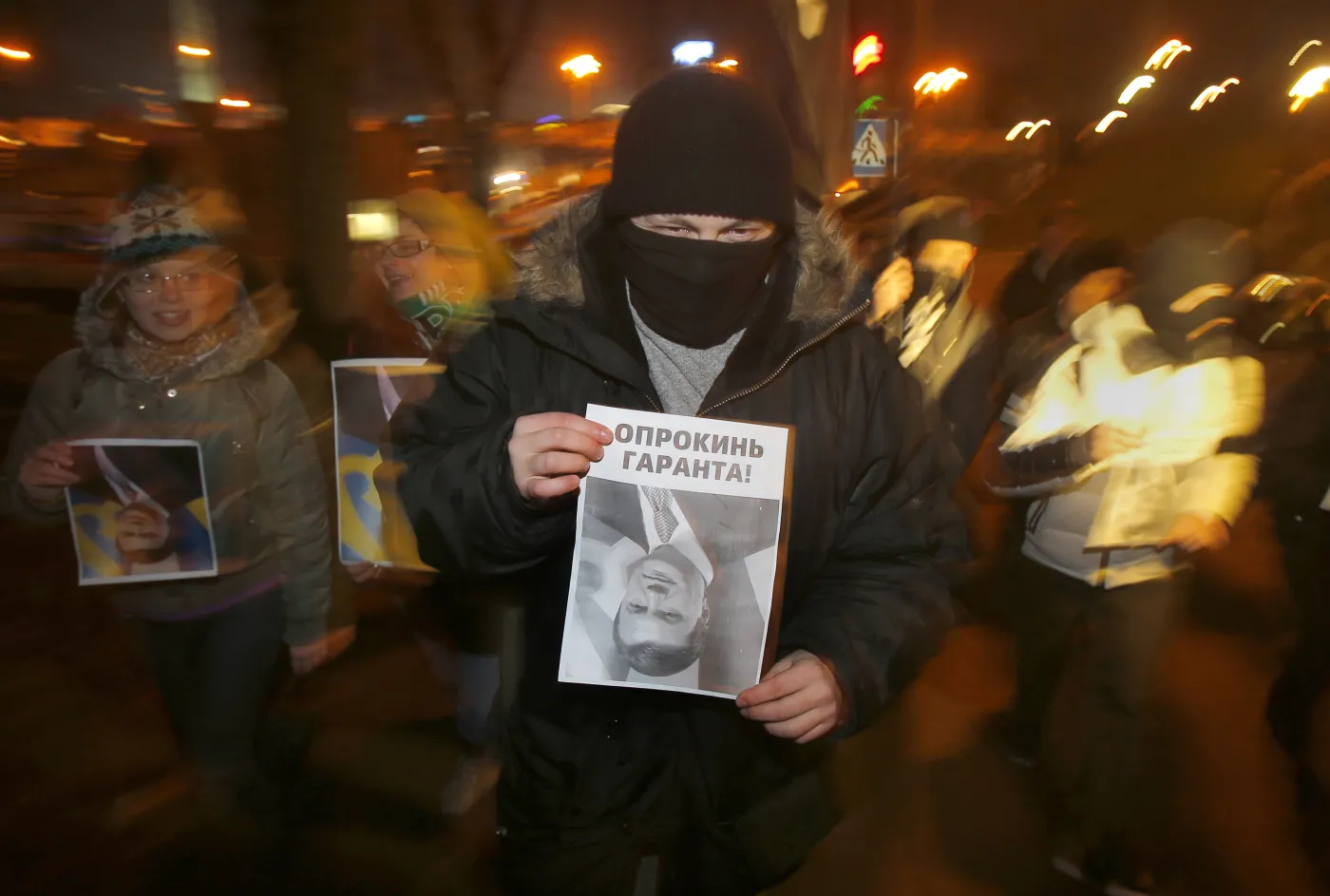 Przeciwnik prezydenta Janukowycza na Majdanie