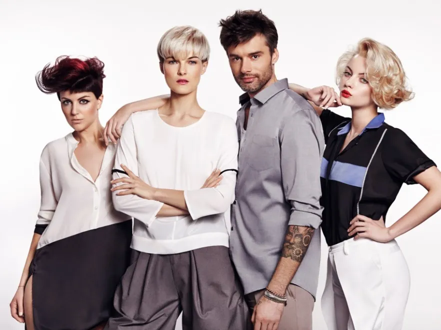 Na przekór różnicom płci: supermodne fryzury "BI"