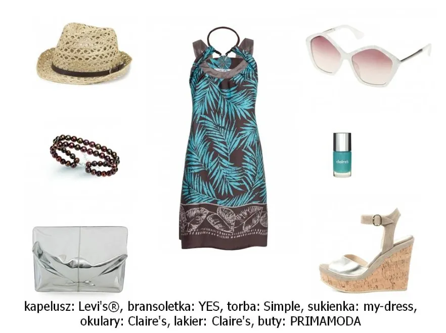 Ubrania w egoztyczne wzory na lato 2014