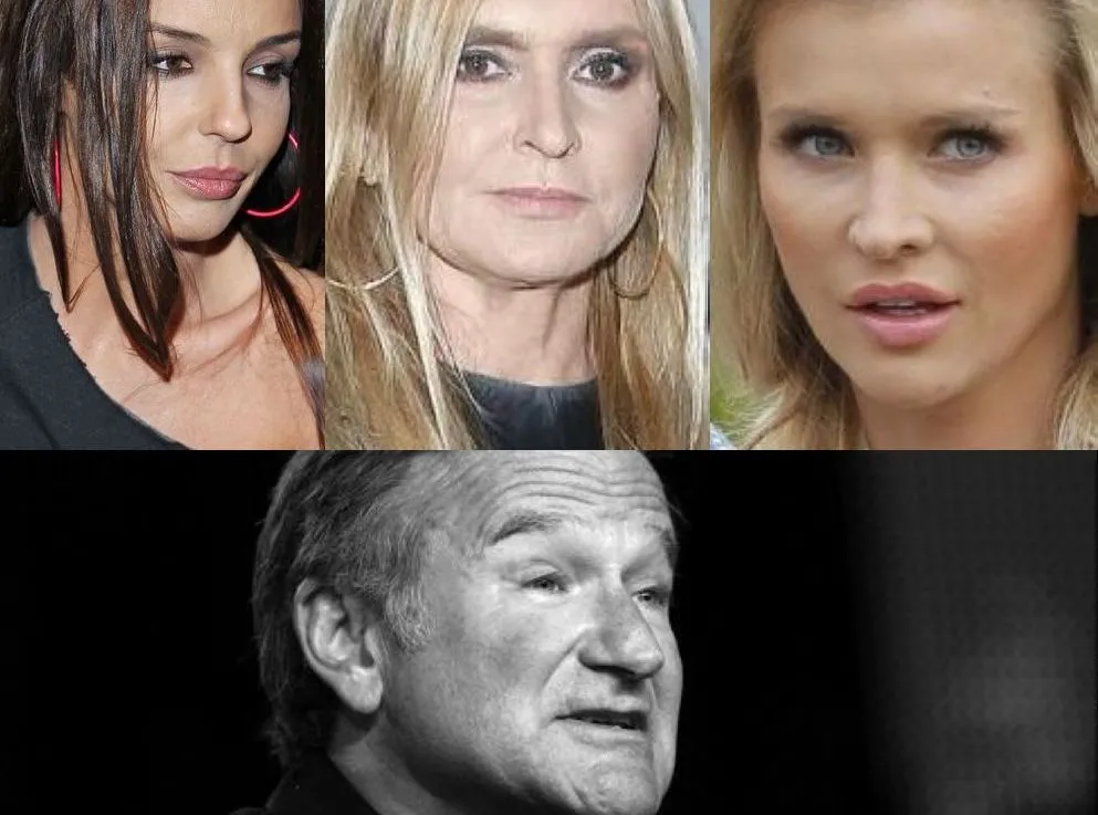 Agnieszka Włodarczyk, Monika Olejnik, Joanna Krupa, Robin Williams