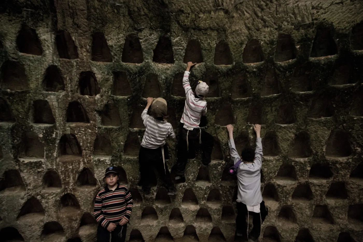 Izrael jaskinie Bet Guvrin-Maresha dziedzictwo UNESCO