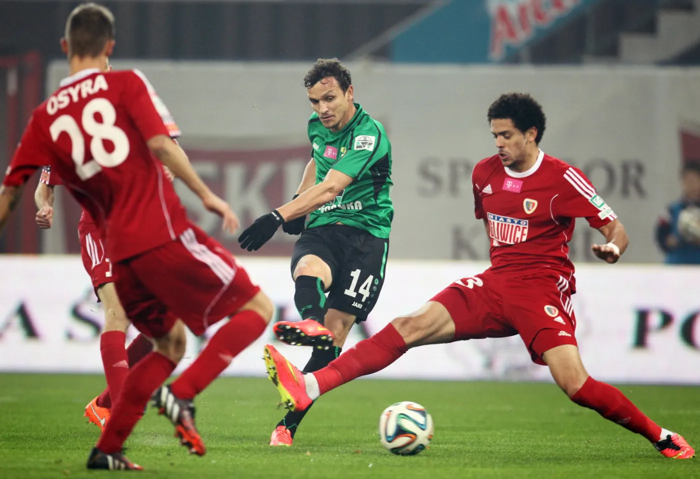 T-Mobile Ekstraklasa: Piast Gliwice - Górnik Łęczna