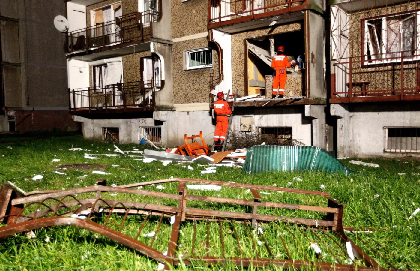 Budynek w Bytomiu, w którym wybuchł gaz