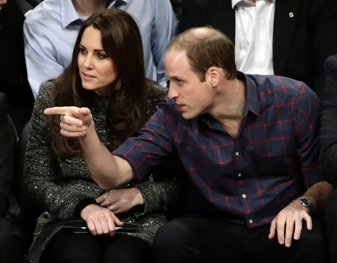 Książę William i księżna Kate na meczu NBA. Przynieśli szczeście Cleveland Cavaliers