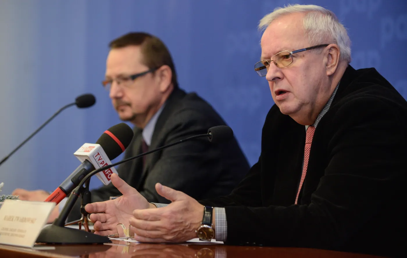 Jacek Krajewski i Marek Twardowski z Porozumienia Zielonogórskiego