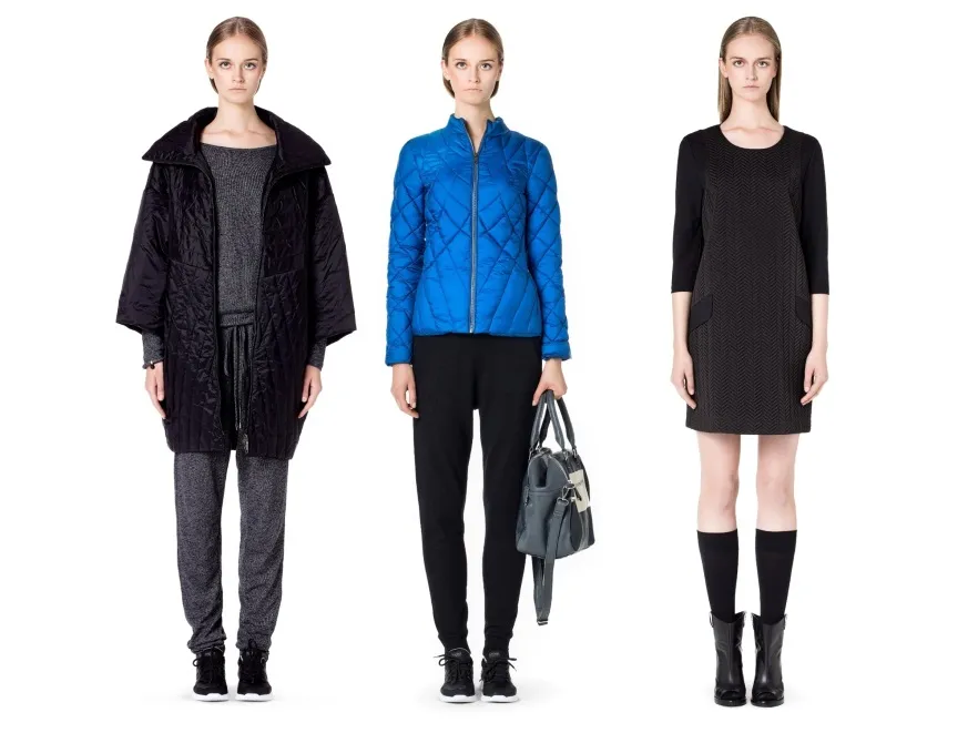 Pikowane ubrania z kolekcji Solar jesień/zima 2014/2015