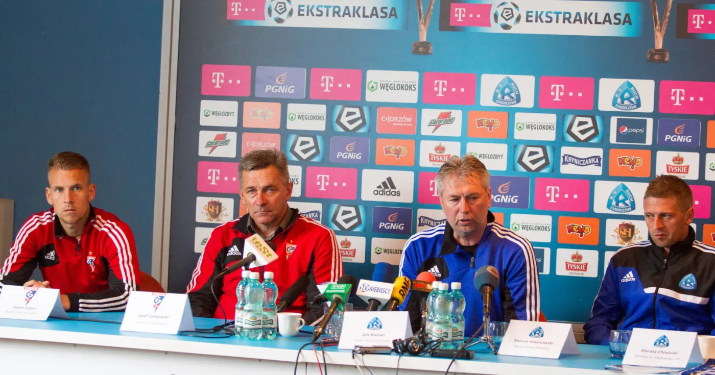Konferencja prasowa przed Wielkimi Derbami Śląska